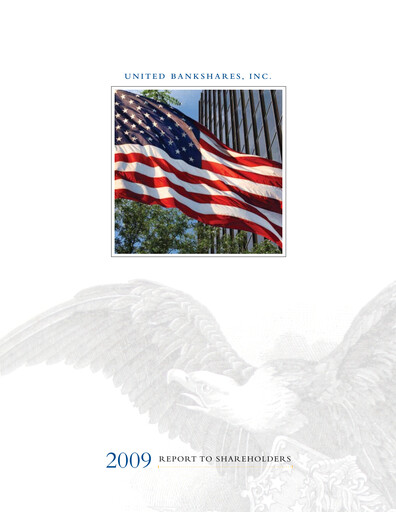 Thumbnail United Bankshares Annual Report 2009