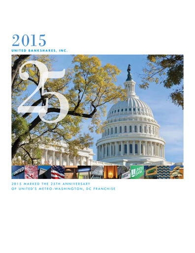 Thumbnail United Bankshares Annual Report 2015
