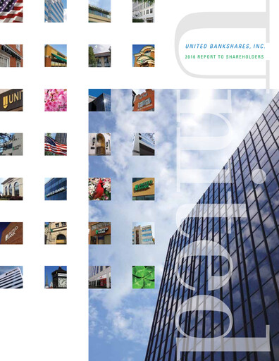 Thumbnail United Bankshares Annual Report 2016