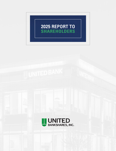 Thumbnail United Bankshares Annual Report 2025