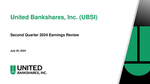 Thumbnail United Bankshares Quarterly Report 2024-q2