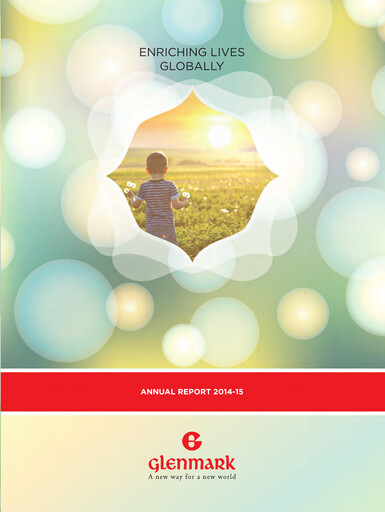 Thumbnail Glenmark Pharmaceuticals
 Annual Report 2014-2015