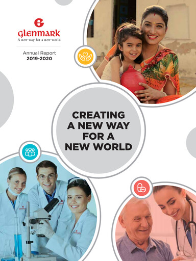 Thumbnail Glenmark Pharmaceuticals
 Annual Report 2019-2020