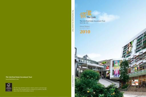 Thumbnail Link REIT
 Annual Report 2009-2010