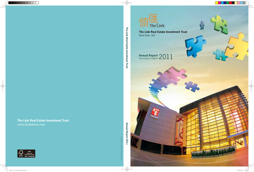 Thumbnail Link REIT
 Annual Report 2010-2011