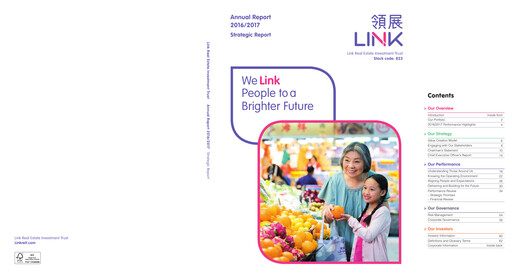 Thumbnail Link REIT
 Annual Report 2016-2017