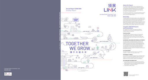 Thumbnail Link REIT
 Annual Report 2018-2019