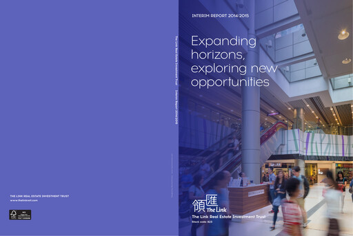 Thumbnail Link REIT
 Half-year Report 2014-h1