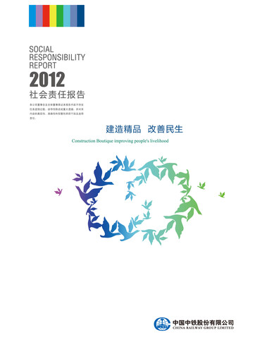 Thumbnail China Railway Group ESG Report 2012