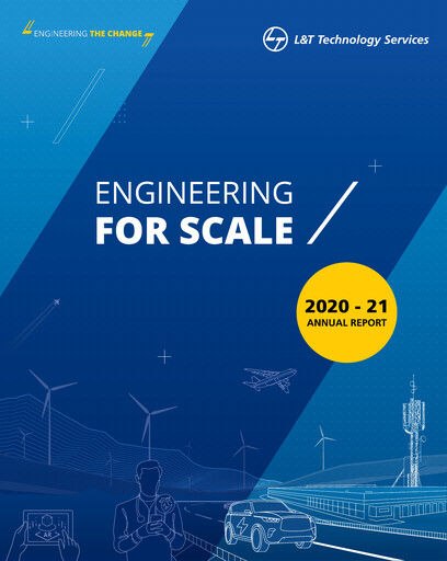 Thumbnail L&T Technology Services Annual Report 2020-2021