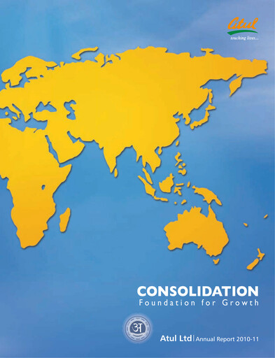Miniature Atul Rapport annuel 2010-2011