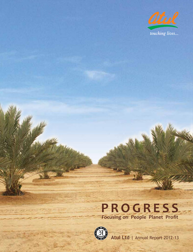 Miniature Atul Rapport annuel 2012-2013