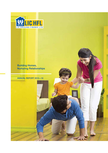 Thumbnail LIC Housing Finance
 Annual Report 2015-2016