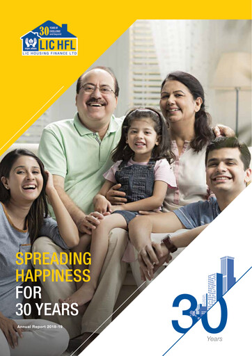 Thumbnail LIC Housing Finance
 Annual Report 2018-2019