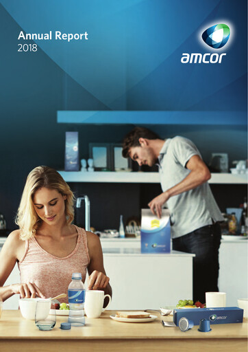 Thumbnail Amcor Annual Report 2018
