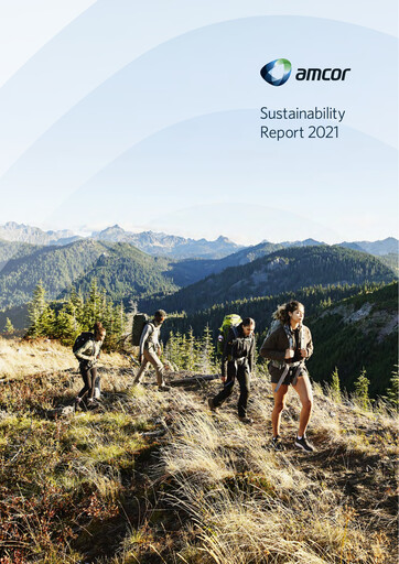 Thumbnail Amcor Sustainability Report 2021