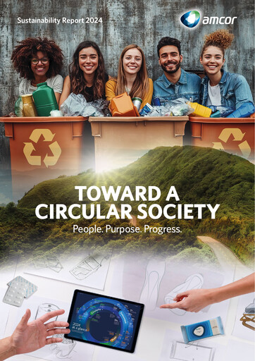 Thumbnail Amcor Sustainability Report 2024