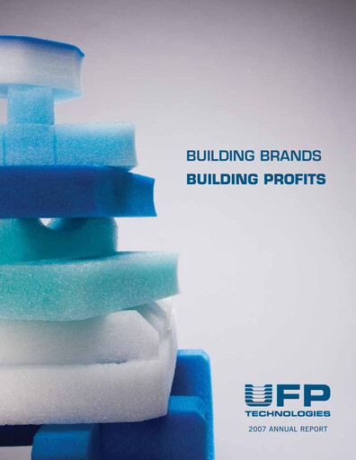 Thumbnail UFP Technologies
 Annual Report 2007