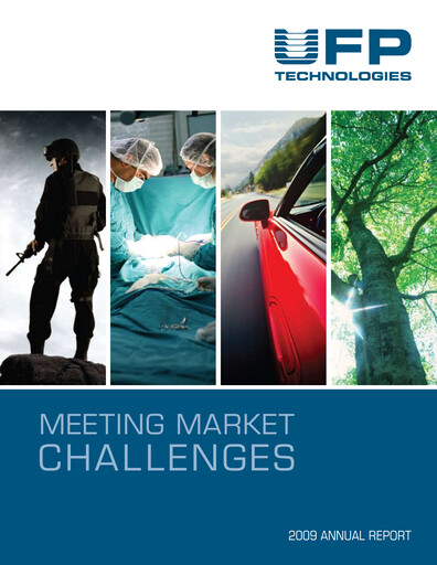 Thumbnail UFP Technologies
 Annual Report 2009