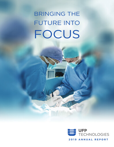 Thumbnail UFP Technologies
 Annual Report 2019