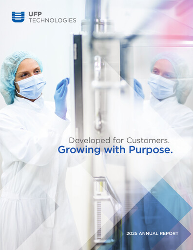 Thumbnail UFP Technologies
 Annual Report 2025