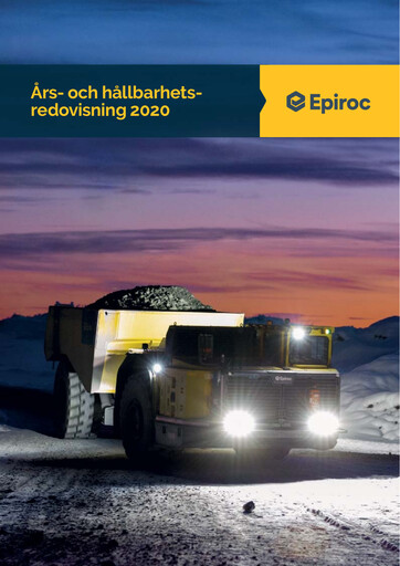 Thumbnail Epiroc Annual Report 2020