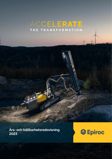 Thumbnail Epiroc Annual Report 2023