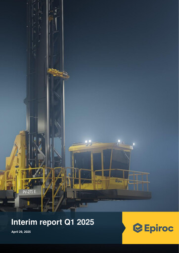 Vorschaubild Epiroc Quartalsbericht 2025-q1