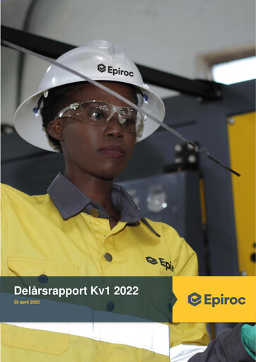 Thumbnail Epiroc Quarterly Report 2022-q1