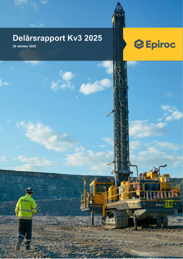 Thumbnail Epiroc Quarterly Report 2025-q3