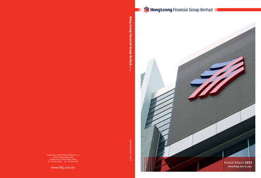Thumbnail Hong Leong Financial Group Annual Report 2013