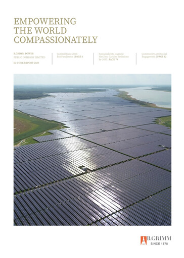 Thumbnail B.Grimm Power Annual Report 2020