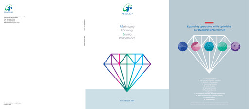 Thumbnail Toagosei Annual Report 2004