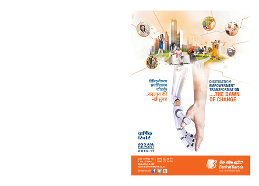 Vorschaubild Bank of Baroda
 Jahresbericht 2016-2017