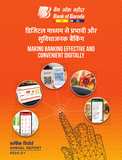 Vorschaubild Bank of Baroda
 Jahresbericht 2020-2021
