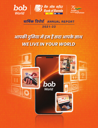 Vorschaubild Bank of Baroda
 Jahresbericht 2021-2022