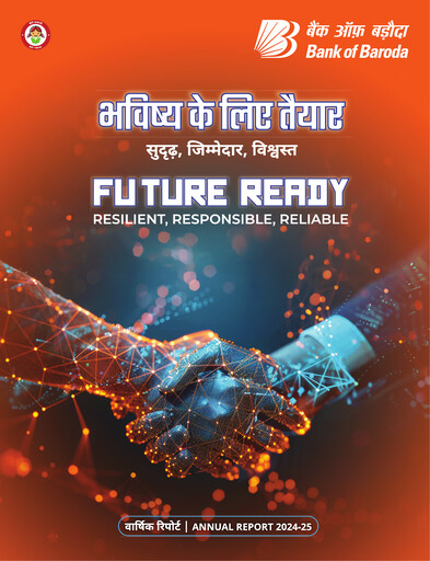 Vorschaubild Bank of Baroda
 Jahresbericht 2024-2025