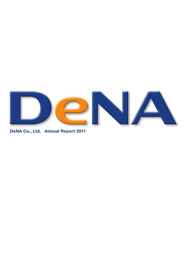 Thumbnail DeNA Annual Report 2011