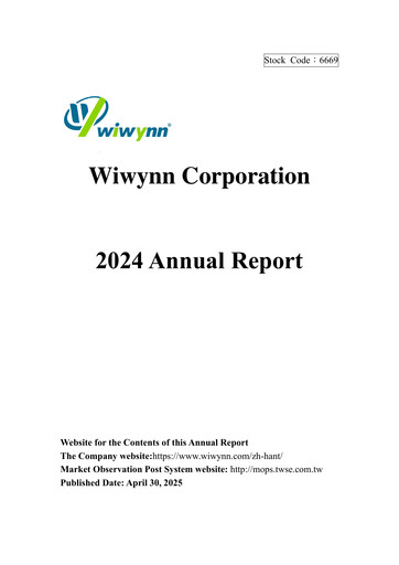 Thumbnail Wiwynn Annual Report 2024