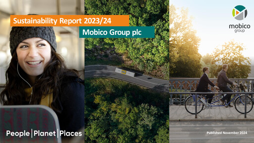 Thumbnail Mobico Group Sustainability Report 2023-2024