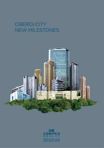 Miniature Oberoi Realty
 Rapport annuel 2010-2011