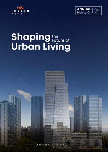 Miniature Oberoi Realty
 Rapport annuel 2022-2023