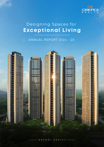 Miniature Oberoi Realty
 Rapport annuel 2024-2025