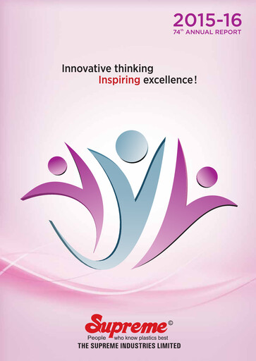 Vorschaubild Supreme Industries
 Jahresbericht 2015-2016