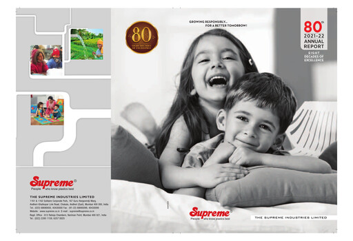 Vorschaubild Supreme Industries
 Jahresbericht 2021-2022