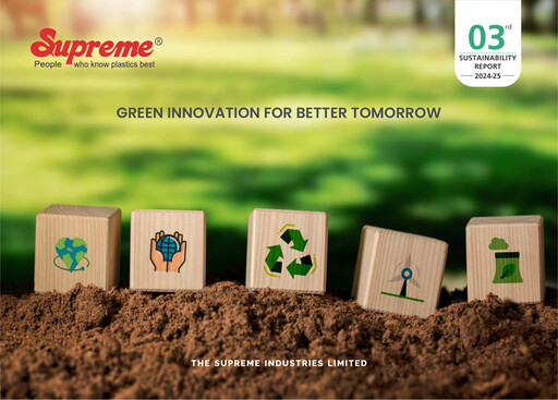 Thumbnail Supreme Industries
 Sustainability Report 2024-2025