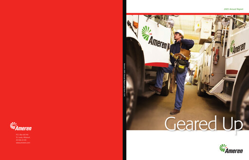 Thumbnail Ameren
 Annual Report 2005