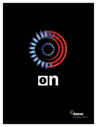 Thumbnail Ameren
 Annual Report 2008