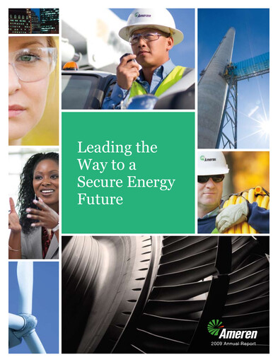 Thumbnail Ameren
 Annual Report 2009