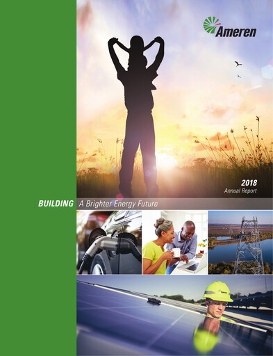 Thumbnail Ameren
 Annual Report 2018